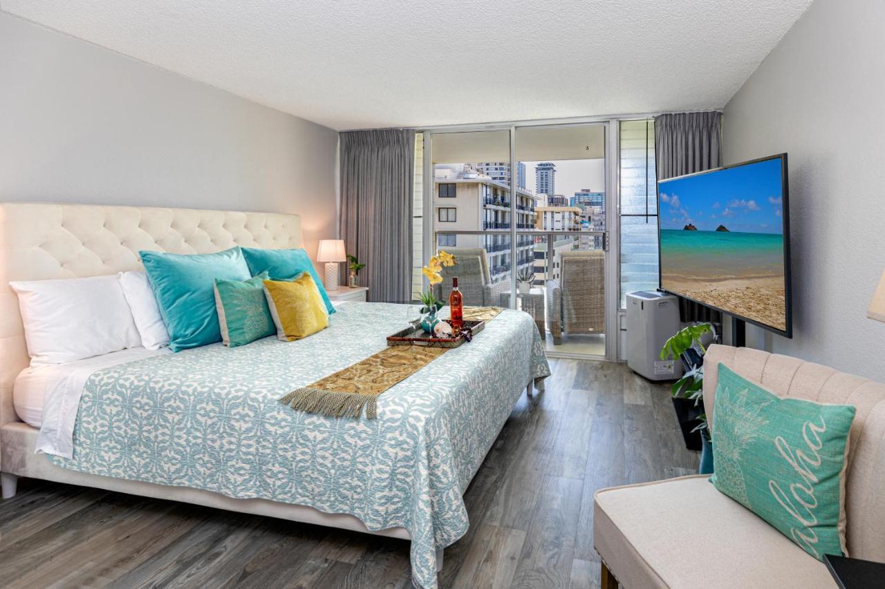 Apartamento Beautifully Upgraded Studio Close To Waikiki Beach Honolulu Exterior foto