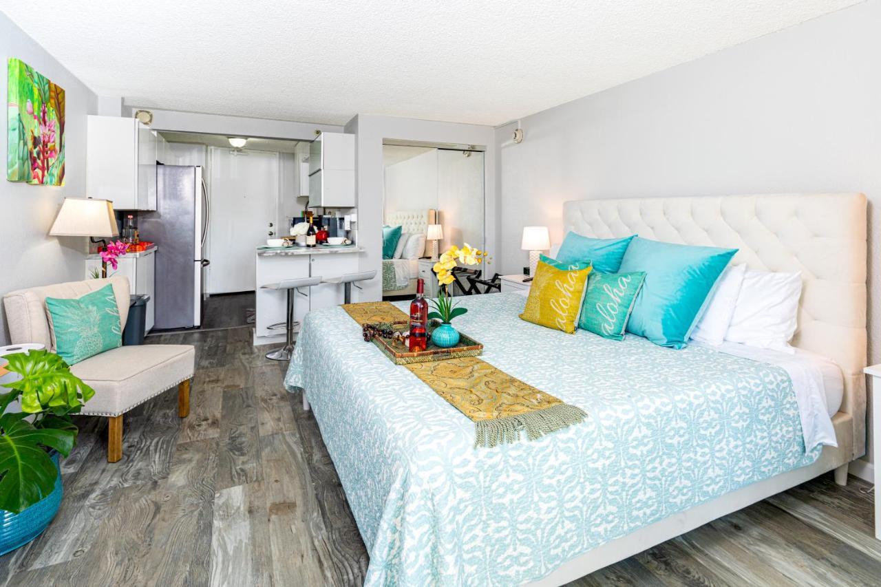 Apartamento Beautifully Upgraded Studio Close To Waikiki Beach Honolulu Exterior foto
